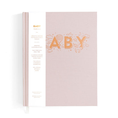 Baby Book - Gift boxed, Birth-6 Years - assorted