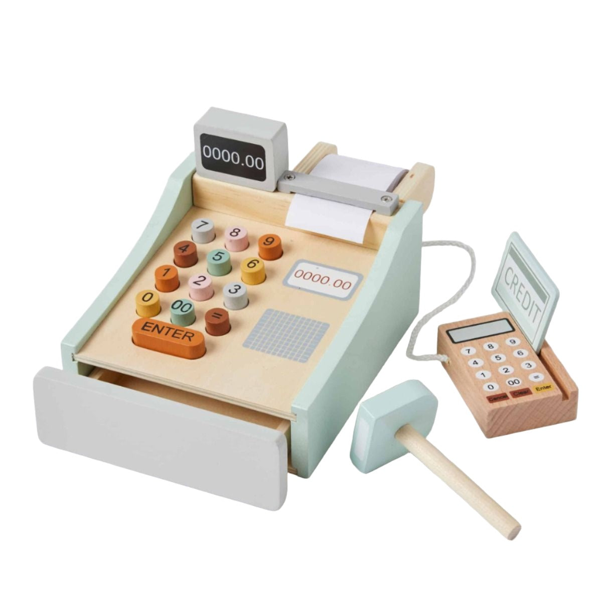 Wooden Cash Register