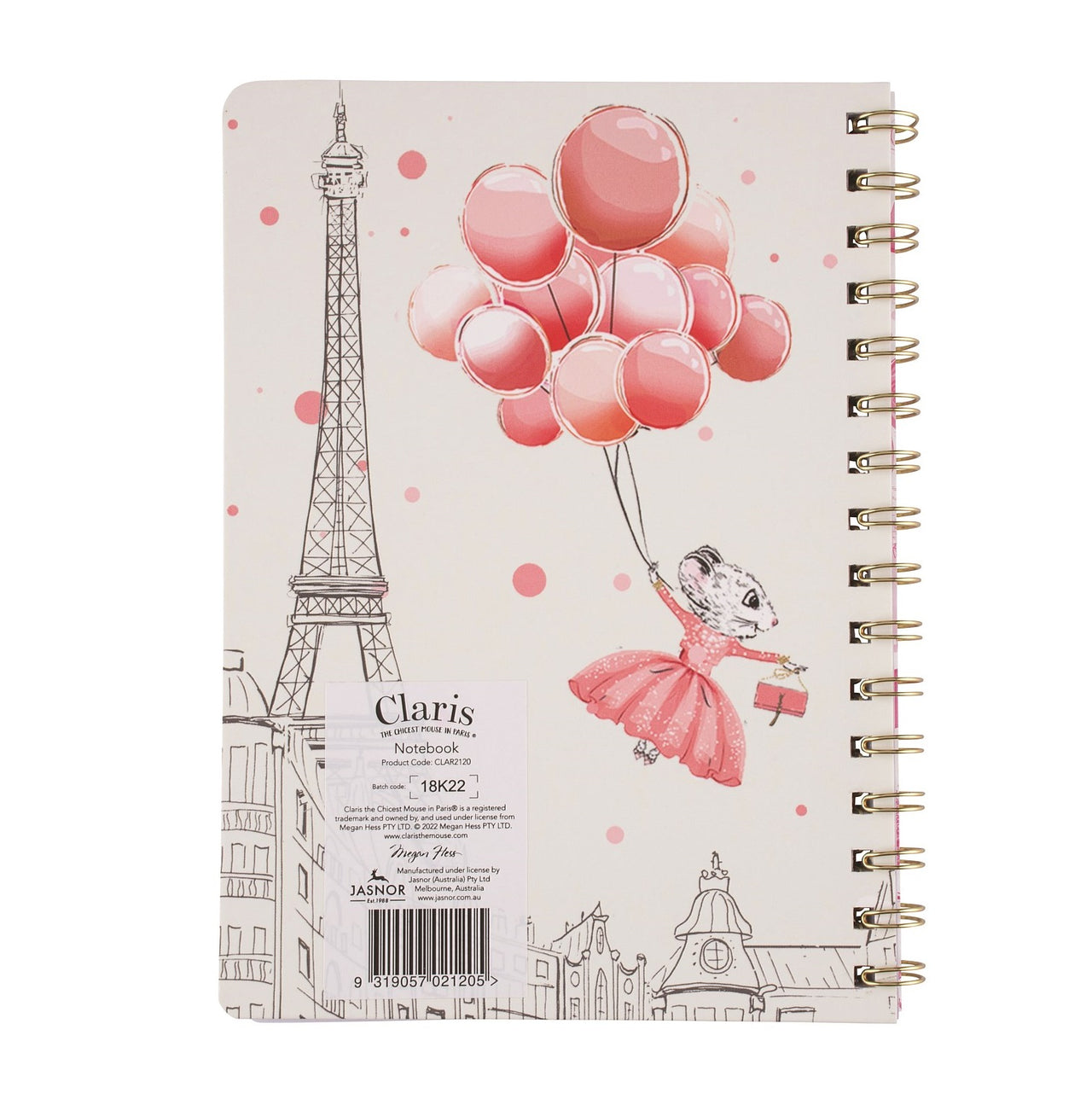 Claris A5 Notebook