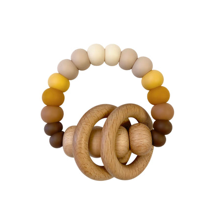 Rainbow Rattle Teething Toy