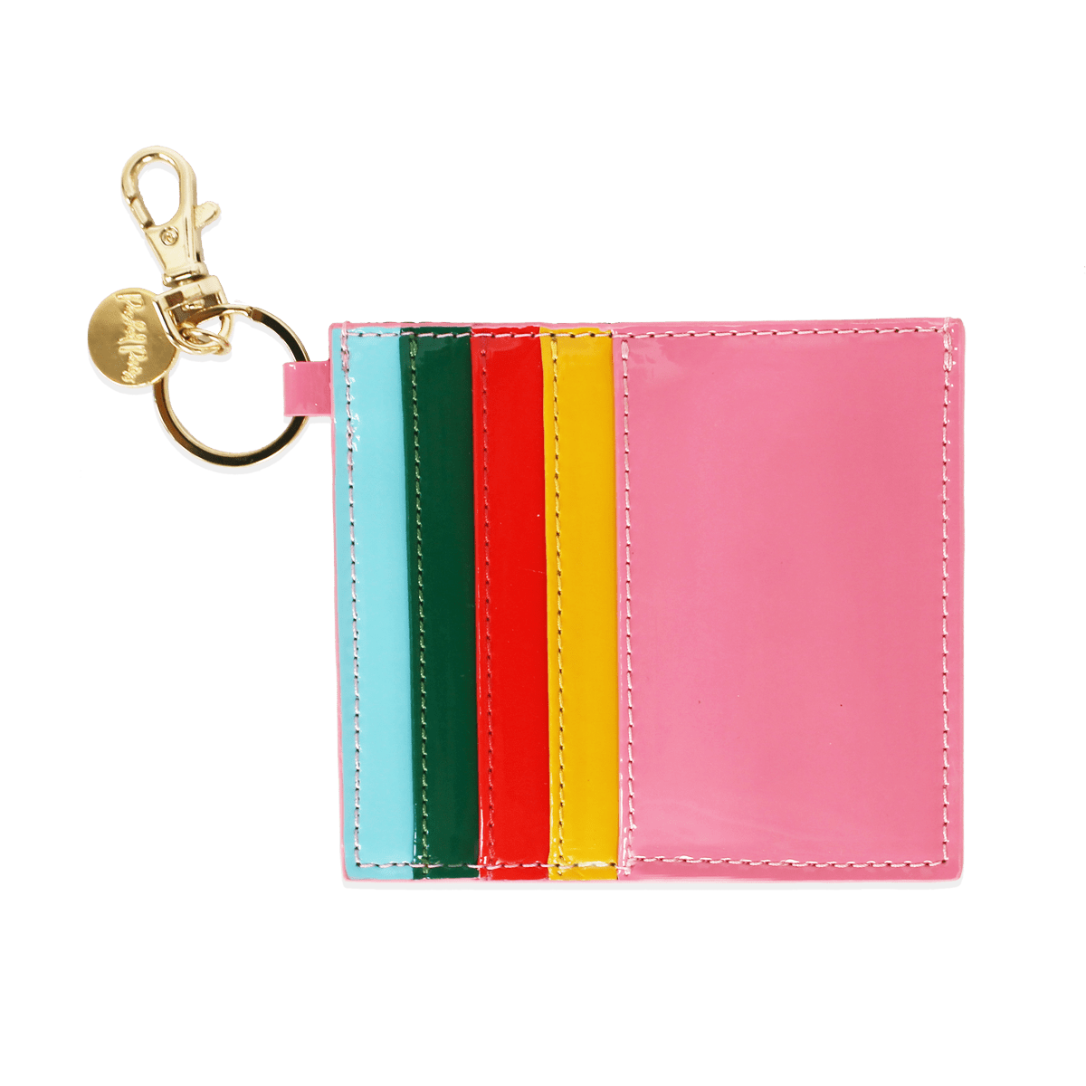 Rainbow Bright Card Holder Keychain