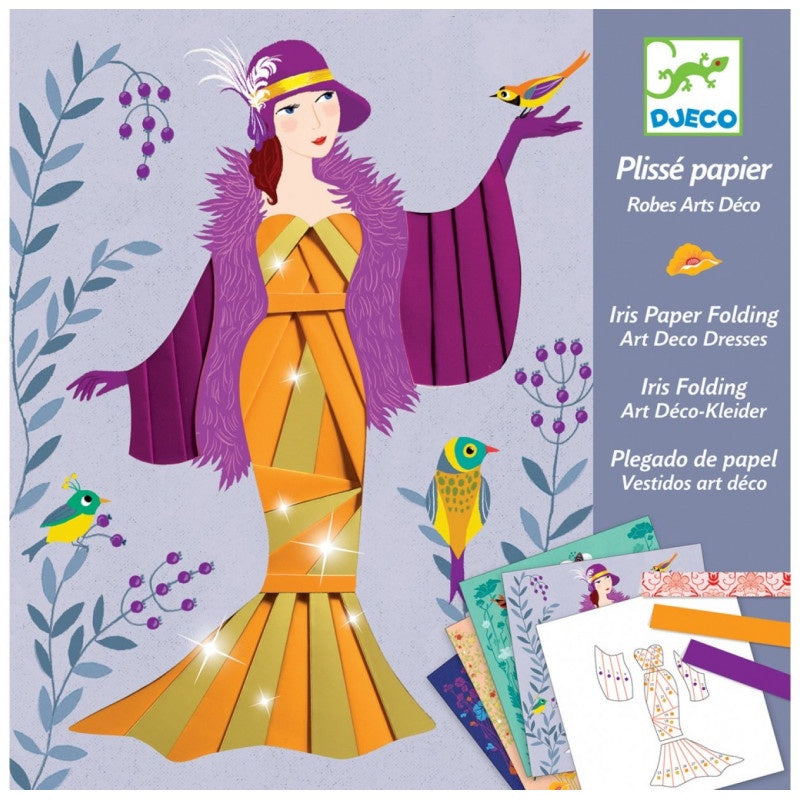 Iris Folding Paper - Dresses