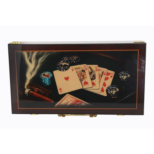 Las Vegas Design Poker Set with 300 Chips