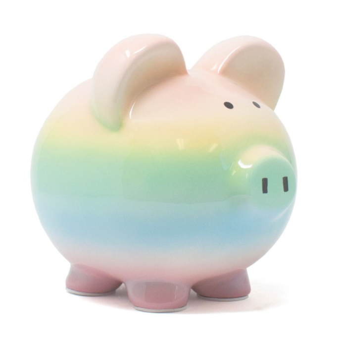 Ombre Piggy Bank