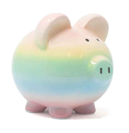 Ombre Piggy Bank