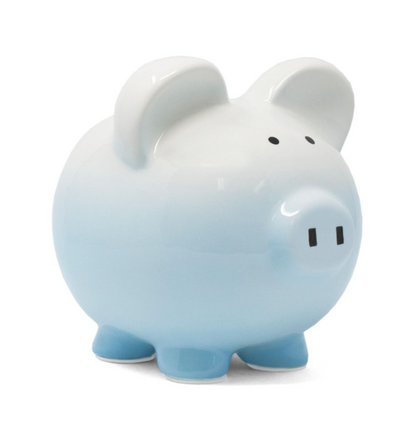 Ombre Piggy Bank