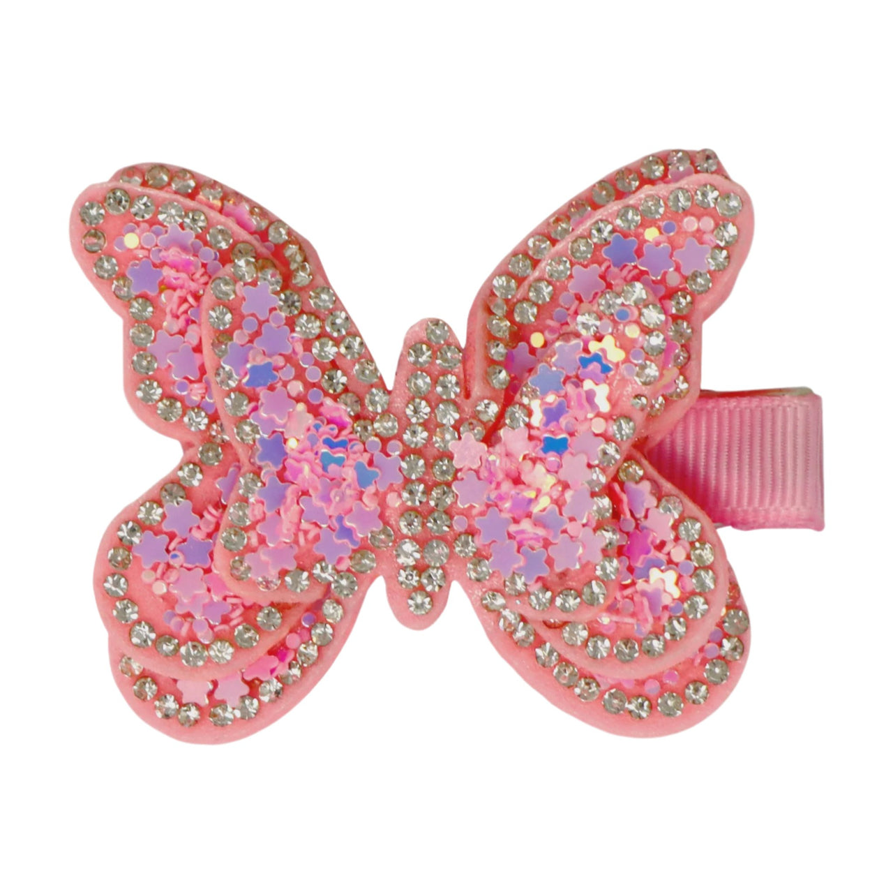 Sparkling Butterfly Hair Clip