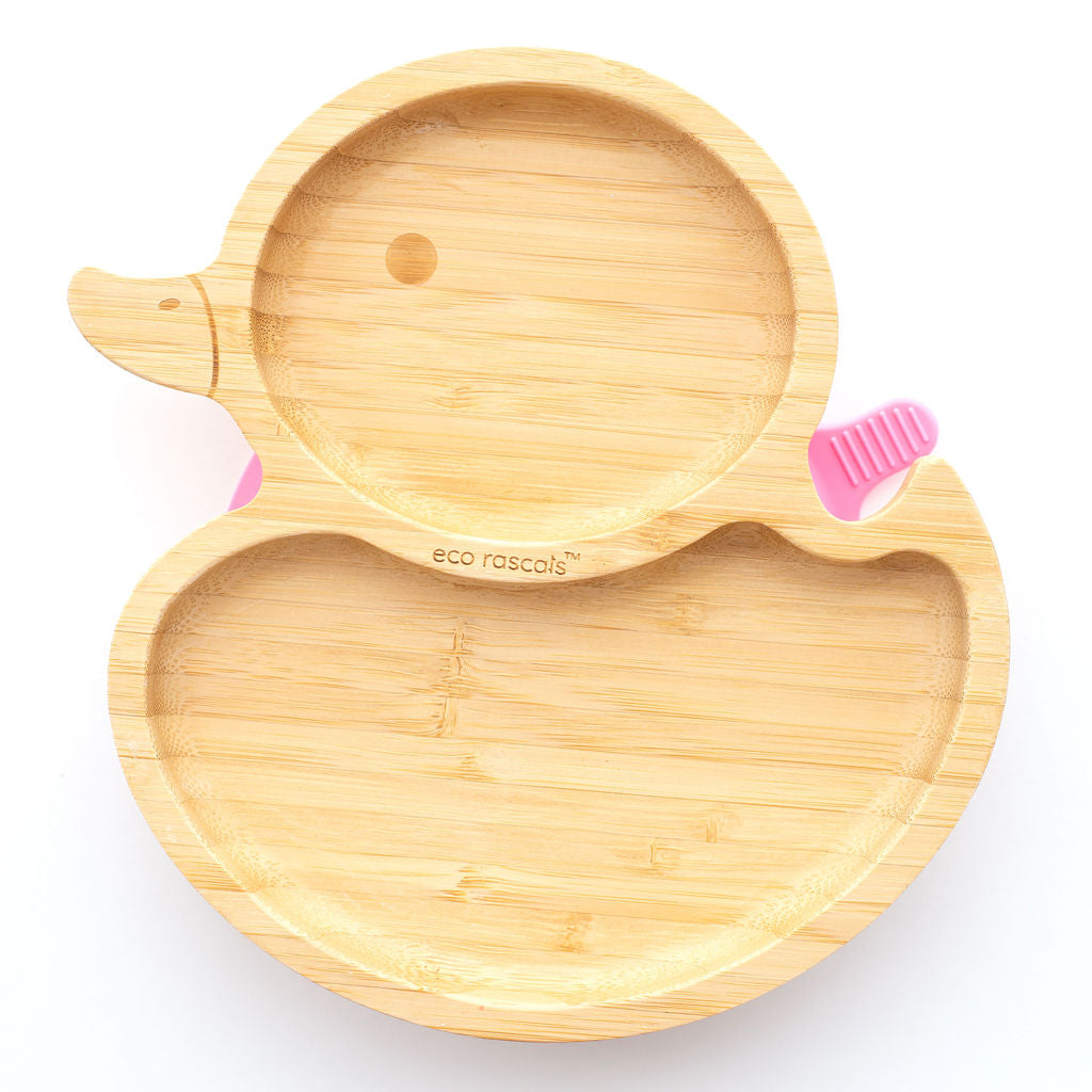 Bamboo Duck 3 Section Suction Plate