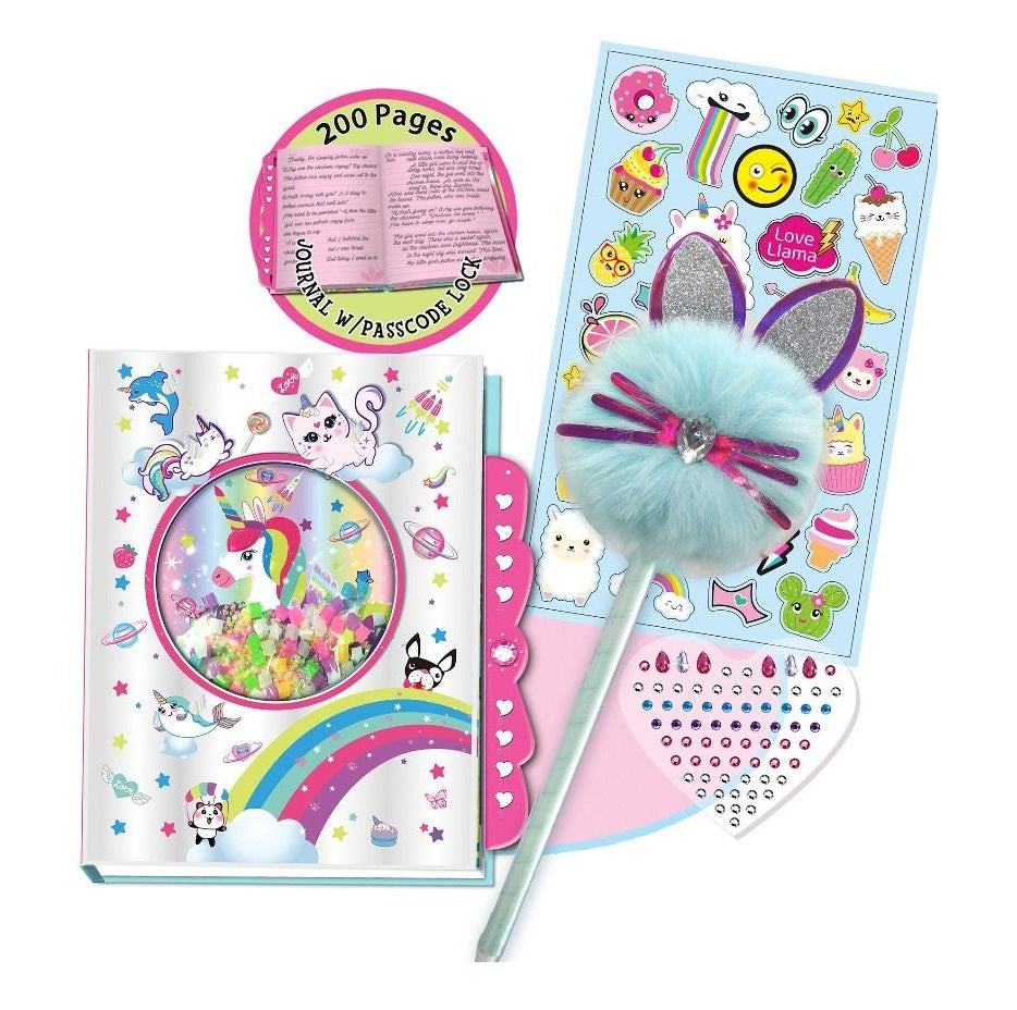 Secret Lock Journal Set