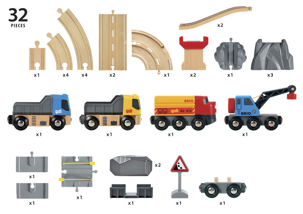 Rail and Road Loading Set 33210