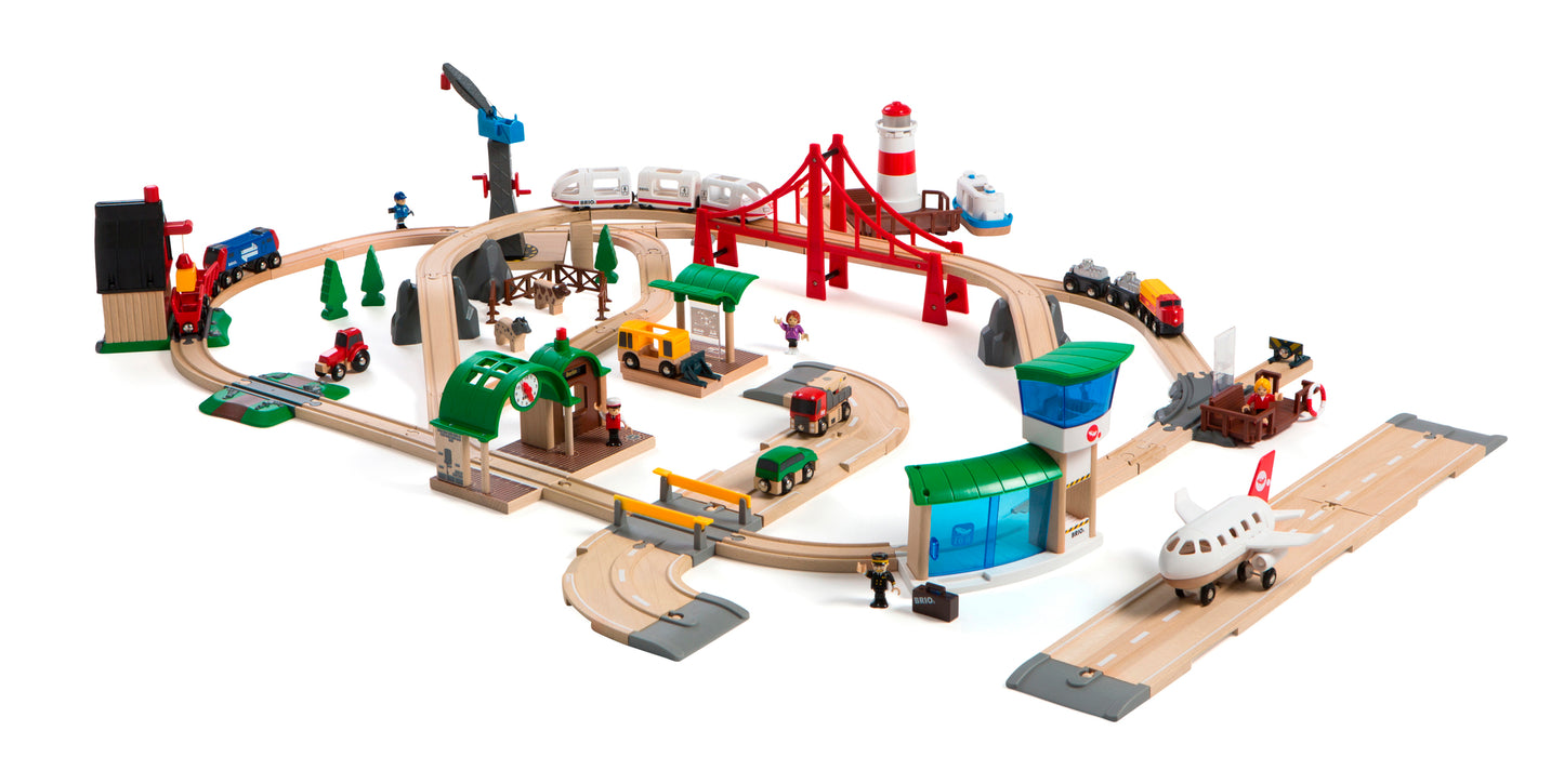 Railway World Deluxe Set 106 pcs 33766