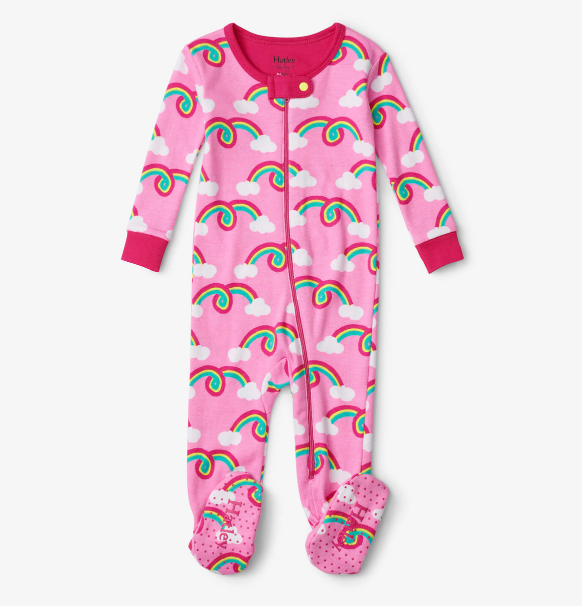 Rainbow Arch Footed Coverall