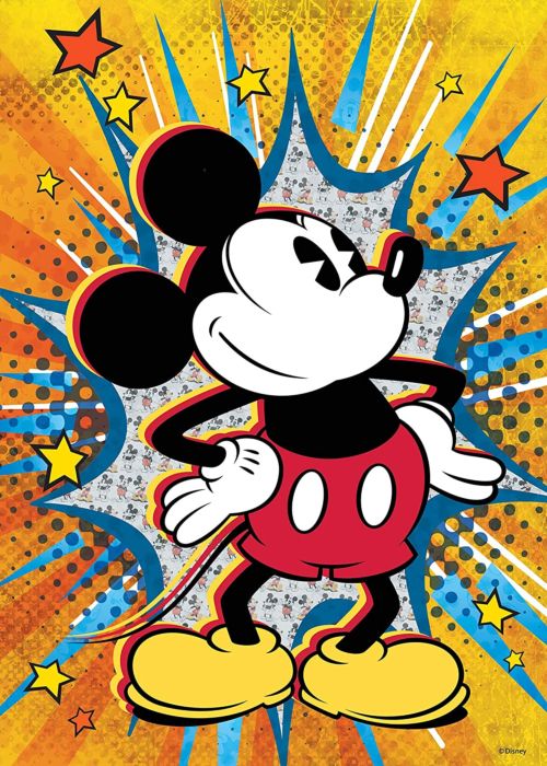 1000 pc Puzzle - Disney Retro Mickey