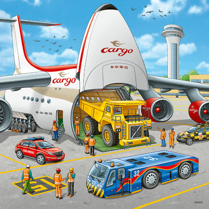 3 x 49 pc Puzzle - Above the Clouds
