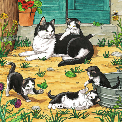 3 x 49 pc Puzzle - Cats and Dogs
