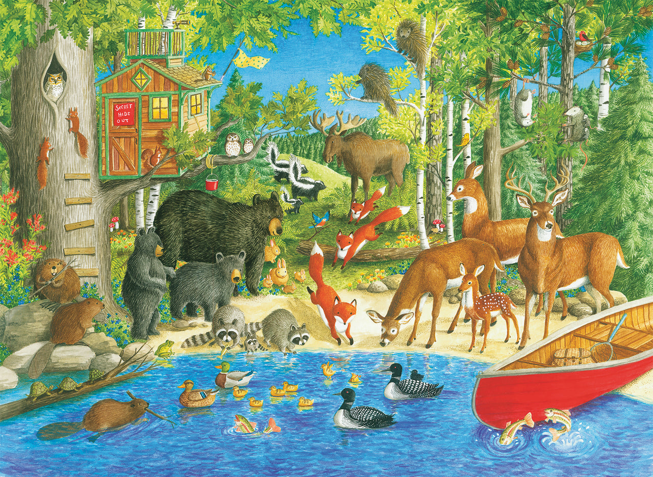 200 pc Puzzle - Woodland Friends