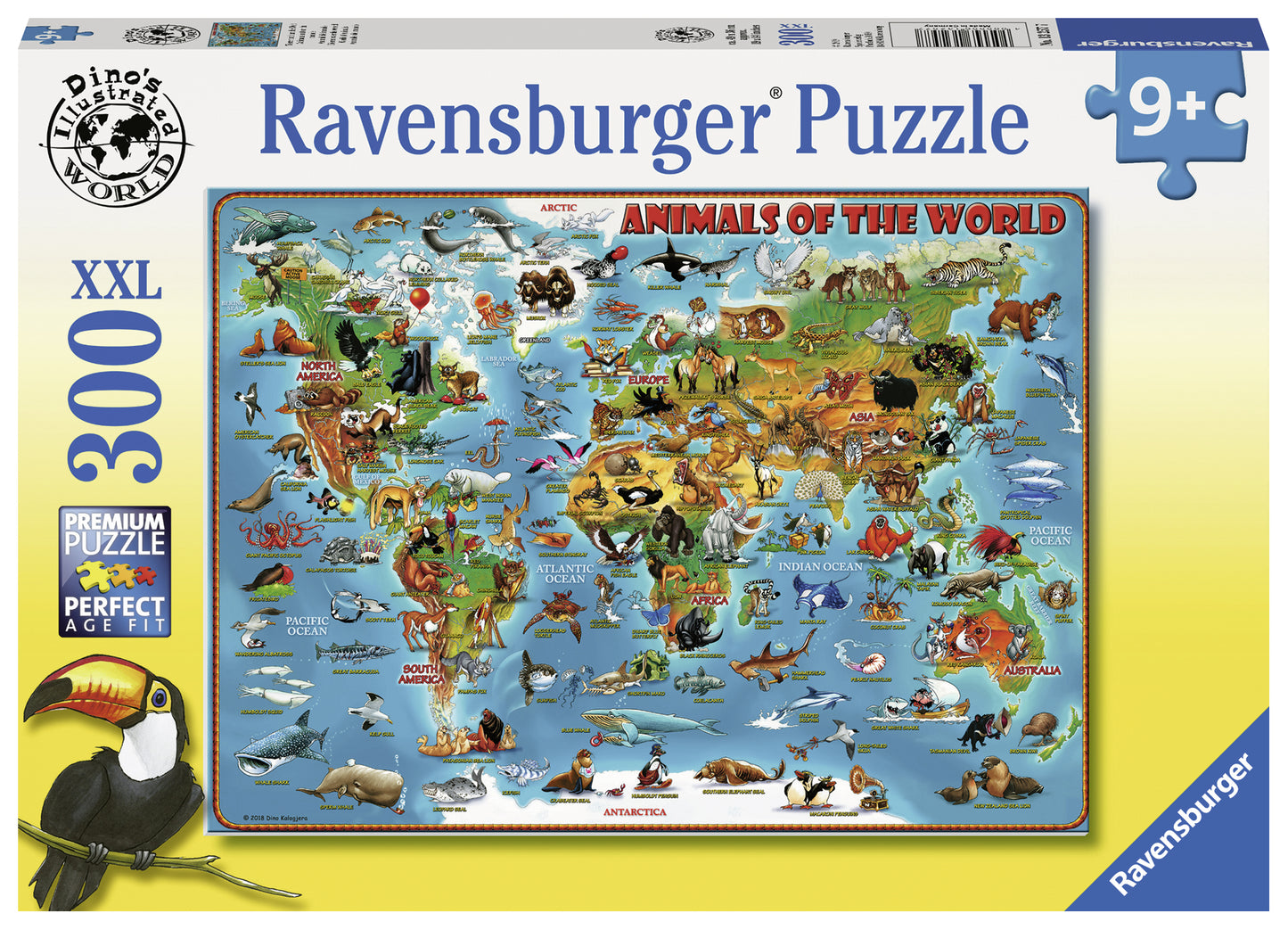 300 pc Puzzle - Animals of the World