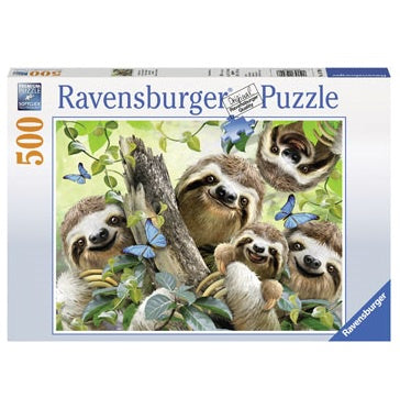 500 pc Puzzle -Sloth Selfie