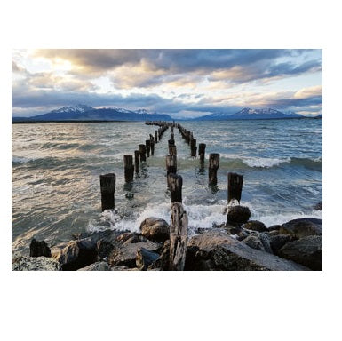 1000 pc Puzzle - Puerto Natales Chile