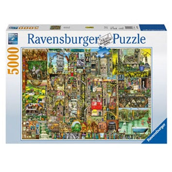 5000 pc Puzzle - Colin Thompson Bizarre Town