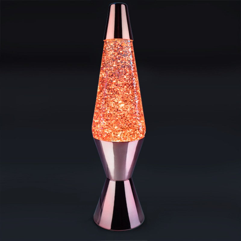 Diamond Glitter Lamp - Rose Gold