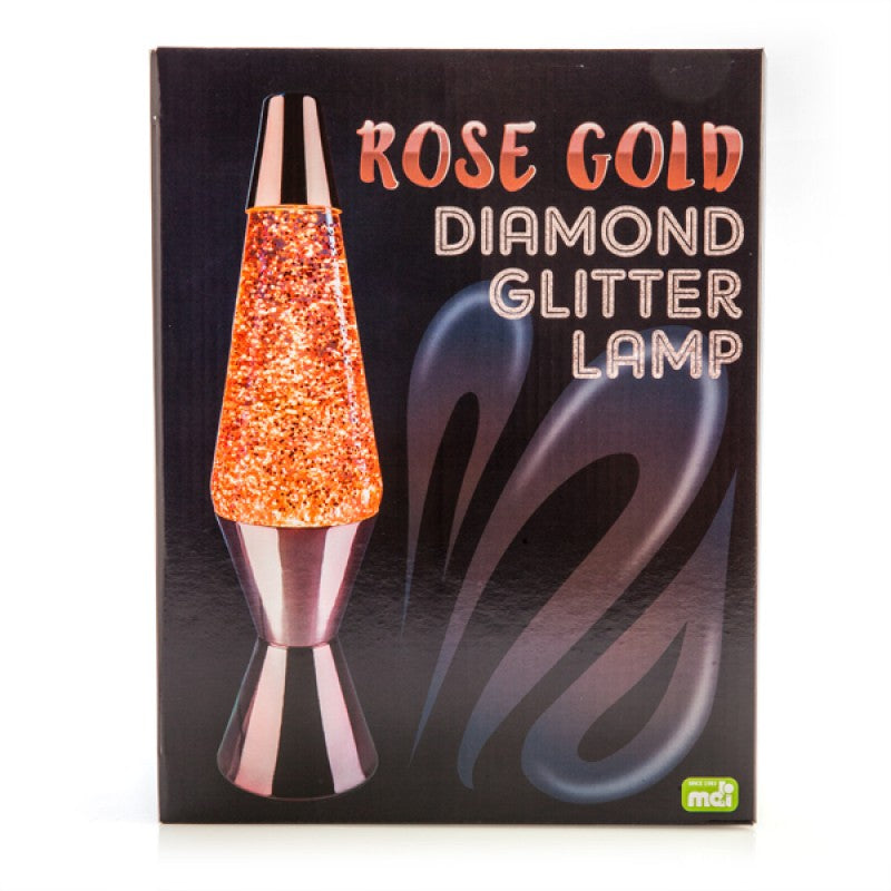 Diamond Glitter Lamp - Rose Gold