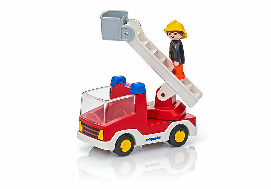 Playmobil 1.2.3 - Ladder Unit Fire Truck 6967