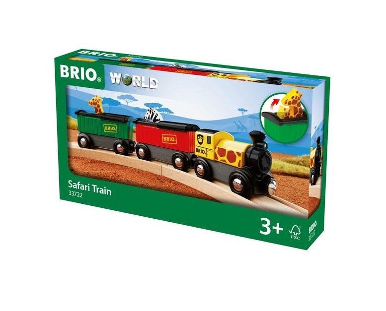 Safari Train - 3 pcs 33722