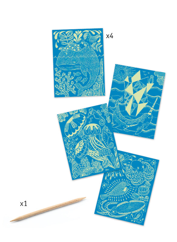 Sea Life Scratch Cards