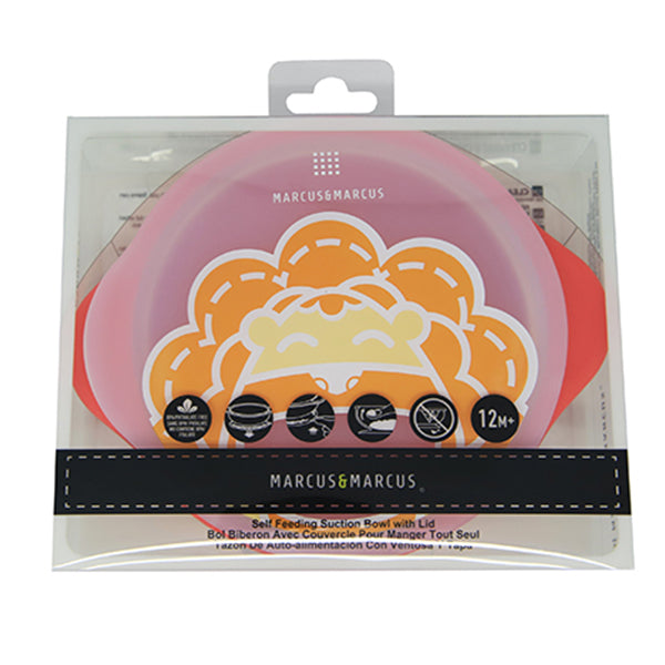 Self Feeding Suction Bowl with Lid