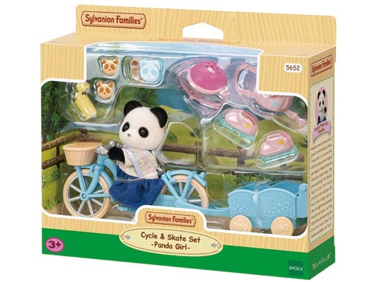 Cycle & Skate Set  - Panda Girl