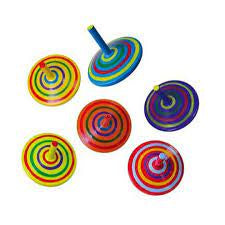 Spinning Top - Wooden colourful