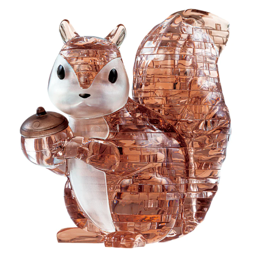 55 pc Crystal Puzzle - Squirrel