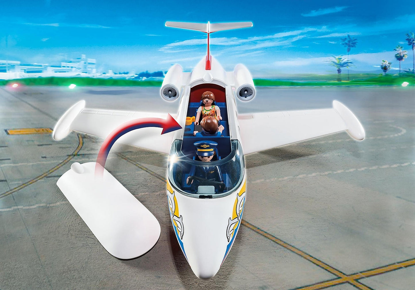 Summer Fun - Private Jet Plane 6081