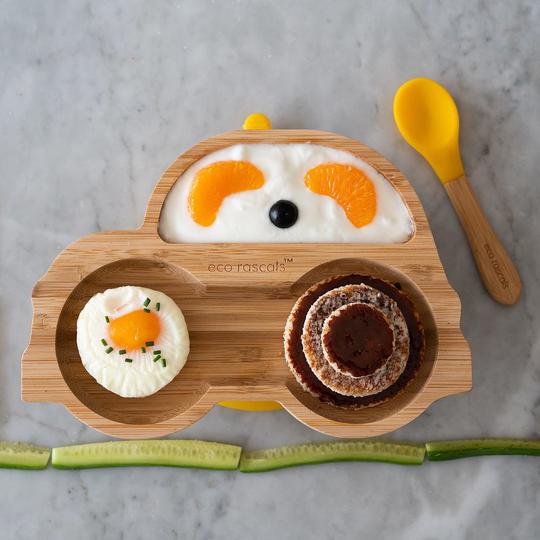 Bamboo Car 3 Section Suction Plate