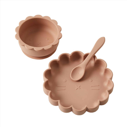 Henny Silicone 3pc Dining Set