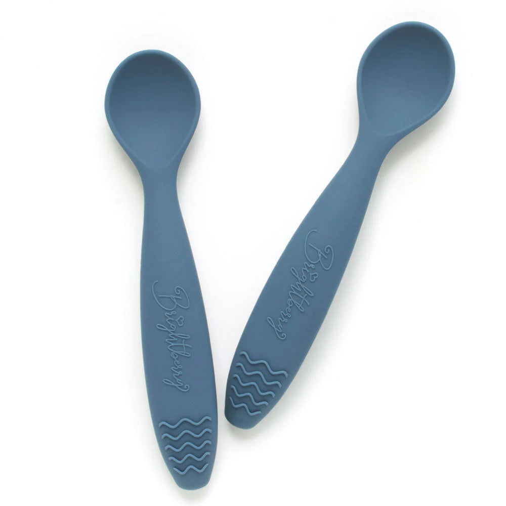 2-in-1 Silicone Spoons & Teether