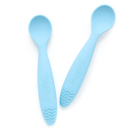 2-in-1 Silicone Spoons & Teether