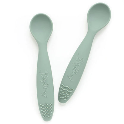 2-in-1 Silicone Spoons & Teether