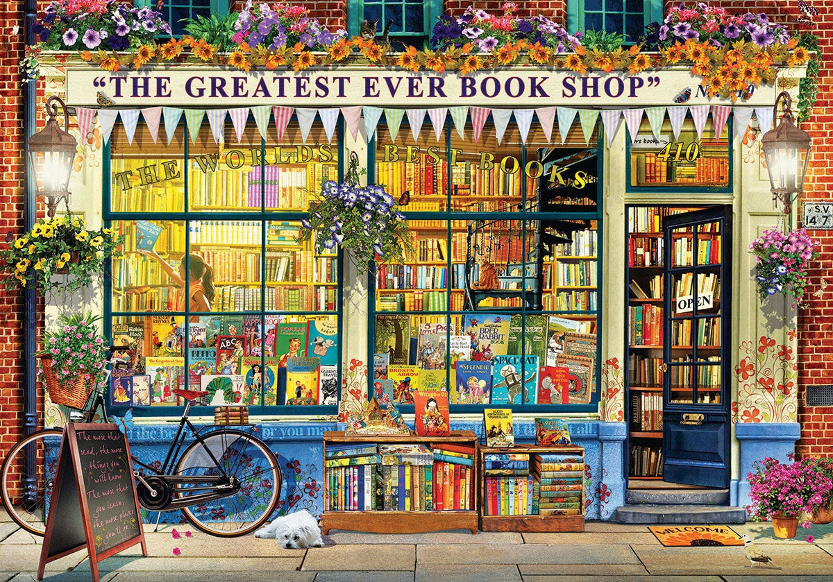 1000pc Puzzle - The Greatest Ever Book Shop