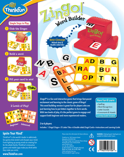 Zingo! Word Builder