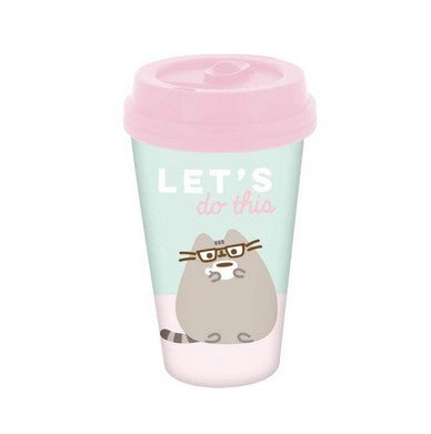 Pusheen Let's Do This Travel Mug