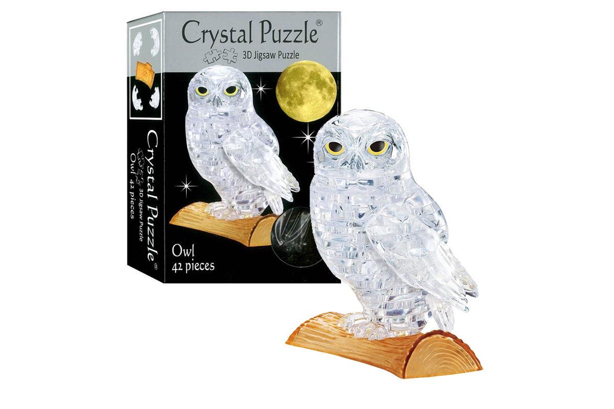 42 pc Crystal Puzzle - Owl