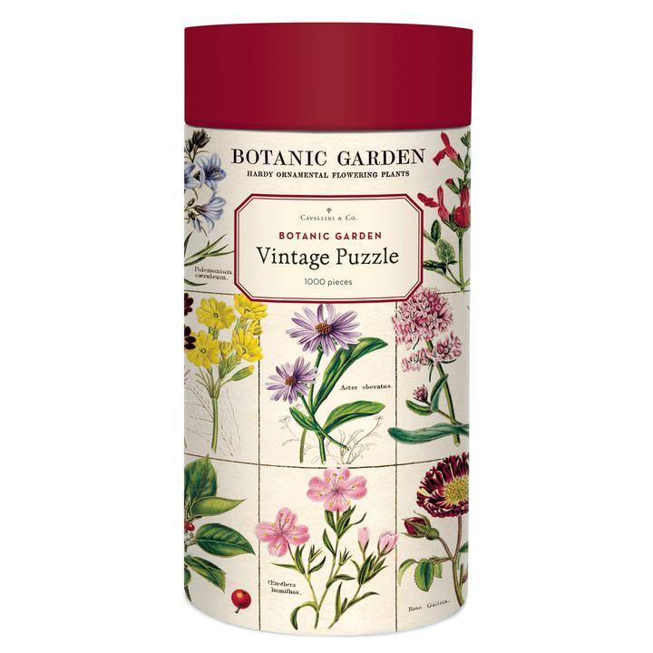 1000 pc Vintage Puzzle - Botanic Garden