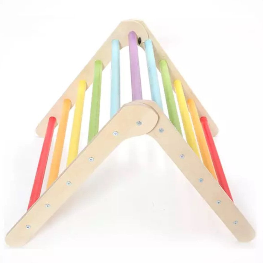 Rainbow Climbing Frame - Wee'UN (Triangle)