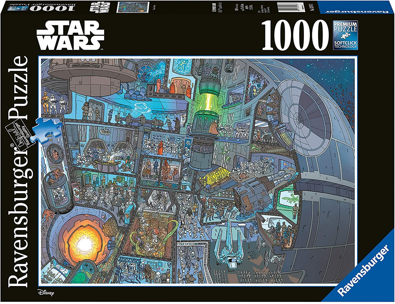 1000 pc Puzzle - Star Wars: Where's Wookie