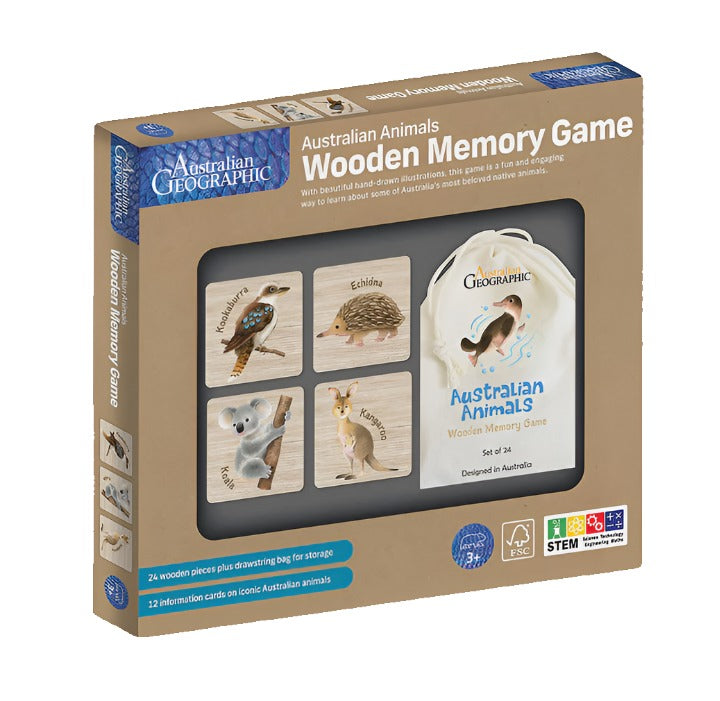 Wooden Memory Game
