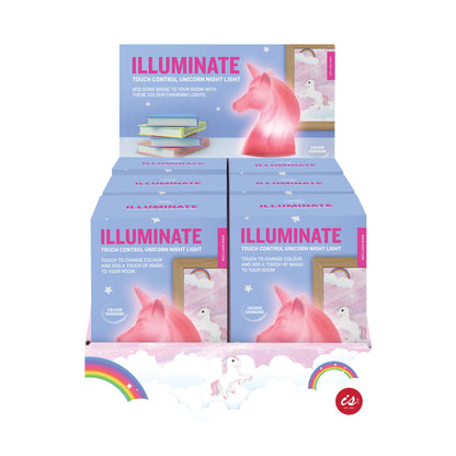 Illuminate Unicorn Night Light - Touch Control