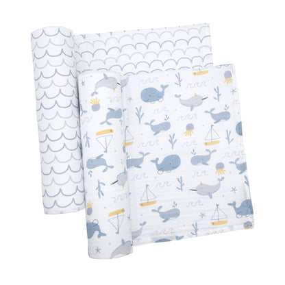 2pk Muslin Swaddles