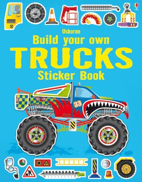 Build Your Own Trucks Sticker Book